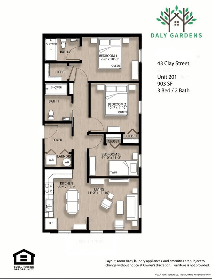 Photo - Daly Gardens #43 Unidad 201