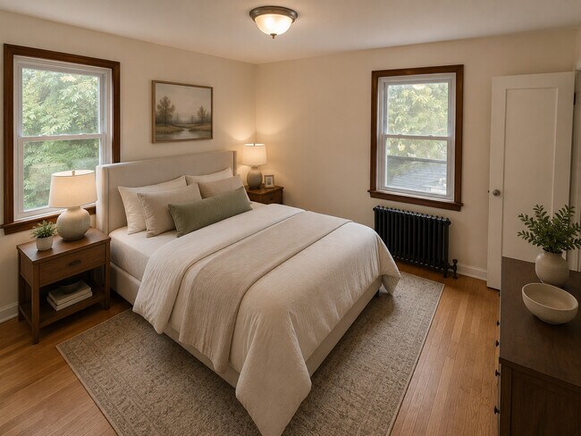28 Vernon Mock photo 2nd Bedroom - 28 Vernon Ter