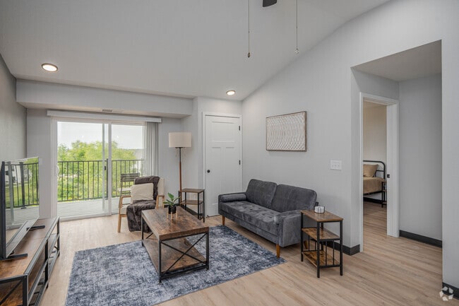 1BR,1BA - 795SF - Living Room - Stone Haven Apartments