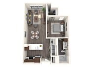 1 BR 1 Bath Apartment