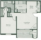 1BR/1BA