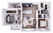 Spacious 2-Bedroom with 1016 Square feet featuring upgraded finishes throughout!