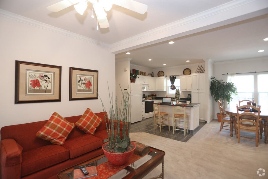 1 BEDROOM LR/DR/KITCHEN