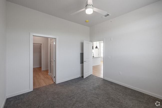 2BR, 2BA - 1,160SF - Primary Bedroom - Fitzroy Riverdale