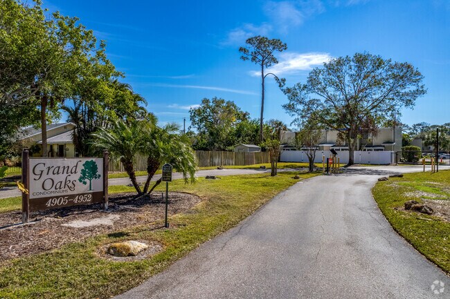 Secured Entrance - Grand Oaks Condominiums