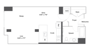 S3T Studio Floorplan