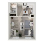 2 bedroom Unit