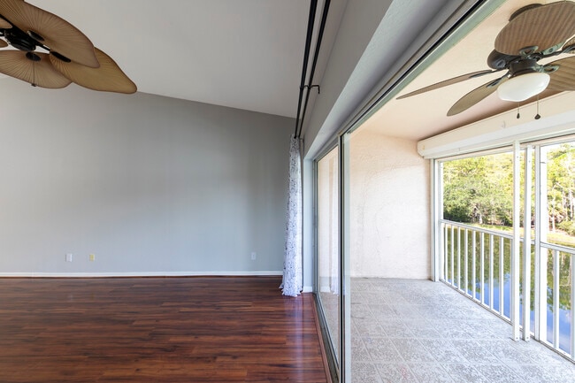 private balcony overlooking pond - 3245 Cypress Glen Way Unit 524