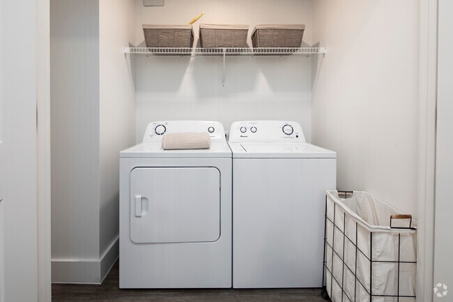 2BR, 2BA - 1,080SF - Laundry Room