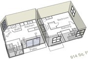2BR/1.5BA