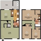 3 bd Sullivan floor plan