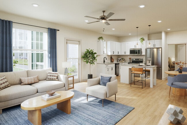 Living to Kitchen