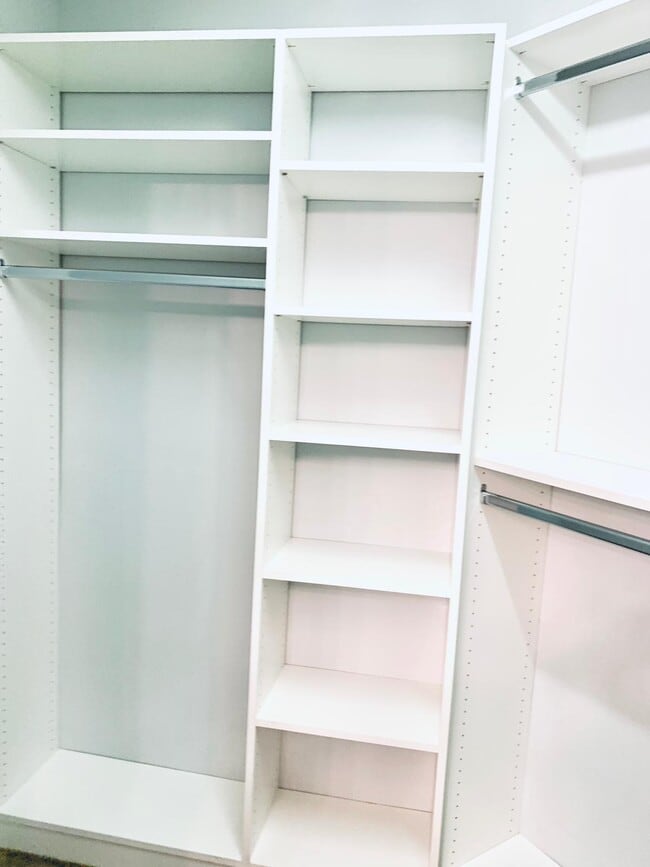 upgraded closet