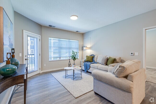 2BR, 2BA - 1097SF - Living Room