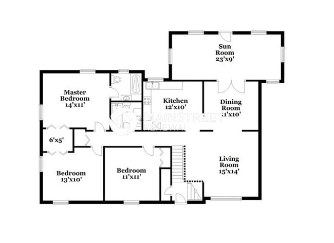 Photo - 3 Bedroom Pet-Friendly Home in Grandview, MO with Main Street Renewal