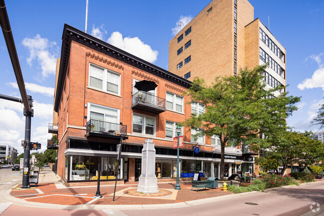 Square exterior - Peregrine Square Rental