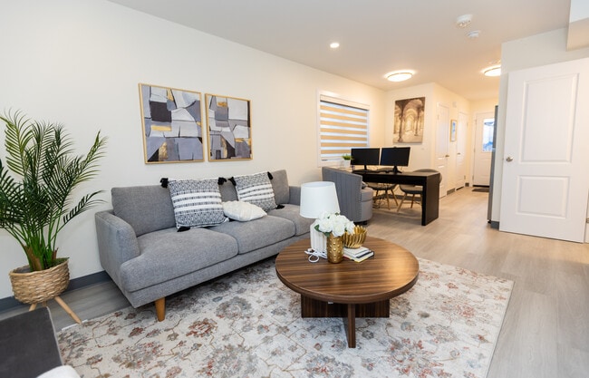 Living Area - Templeton Townhomes