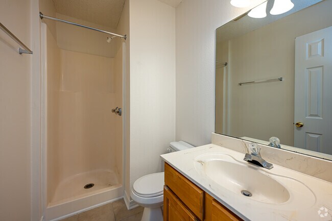 2BR, 2BA - 800SF - Primary Bathroom - Courtney Heights Apartments