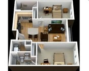 2BR/2BA