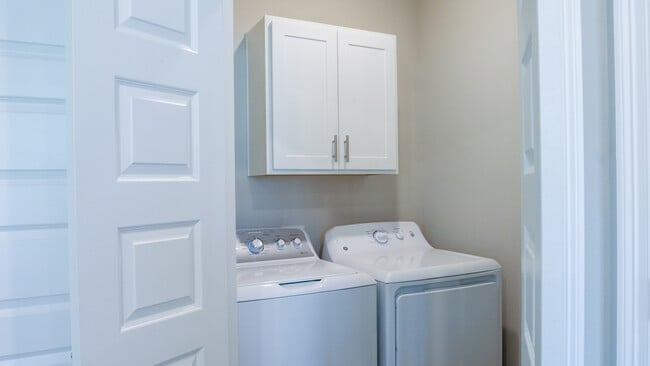The Cape: 1BR, 1BA - Laundry Room