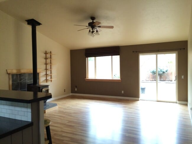 View from kitchen - 1425 NE Mable Ct