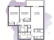 2 Bedrooms 1 Bathroom in Southridge