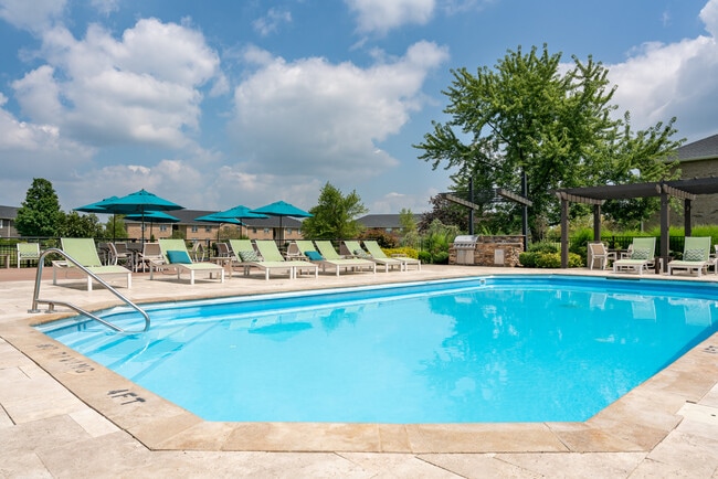 Resort-Style Sparkling Pool with Sundeck