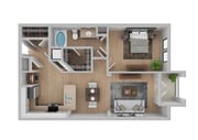 1 Bedroom | 1 Bath | 890 SF | Renovated