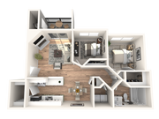 2x1 floor plan Smyth