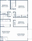 3BR/2BA D1