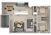 Daisy 2 Bedroom