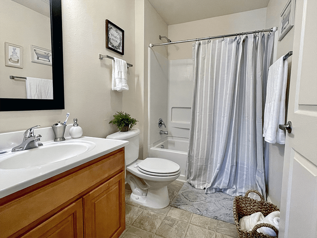 Spacious Bathrooms