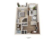 1 Bedroom | 1 Bath | 698 SF