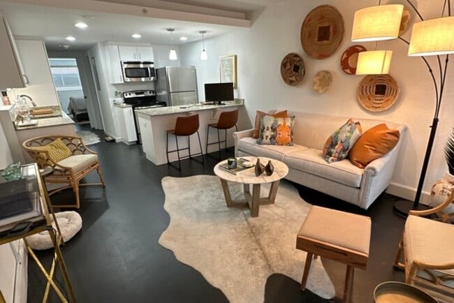 1.B Living Room & Kitchen
