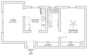 1x1 Floorplan