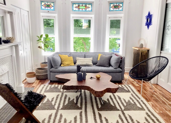 Living room (can be converted to guest bedroom) - 21 Orient Avenue Unit #3