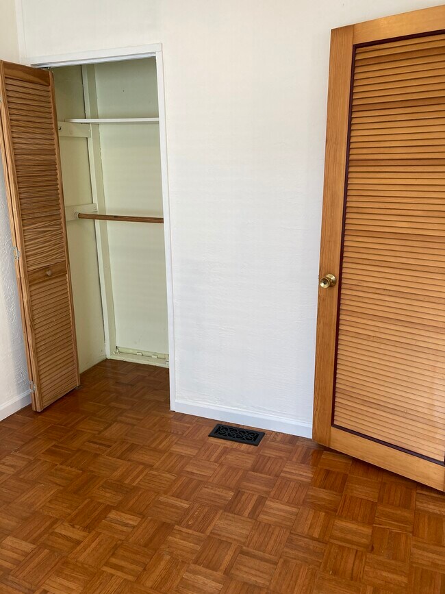 east bedroom + closet