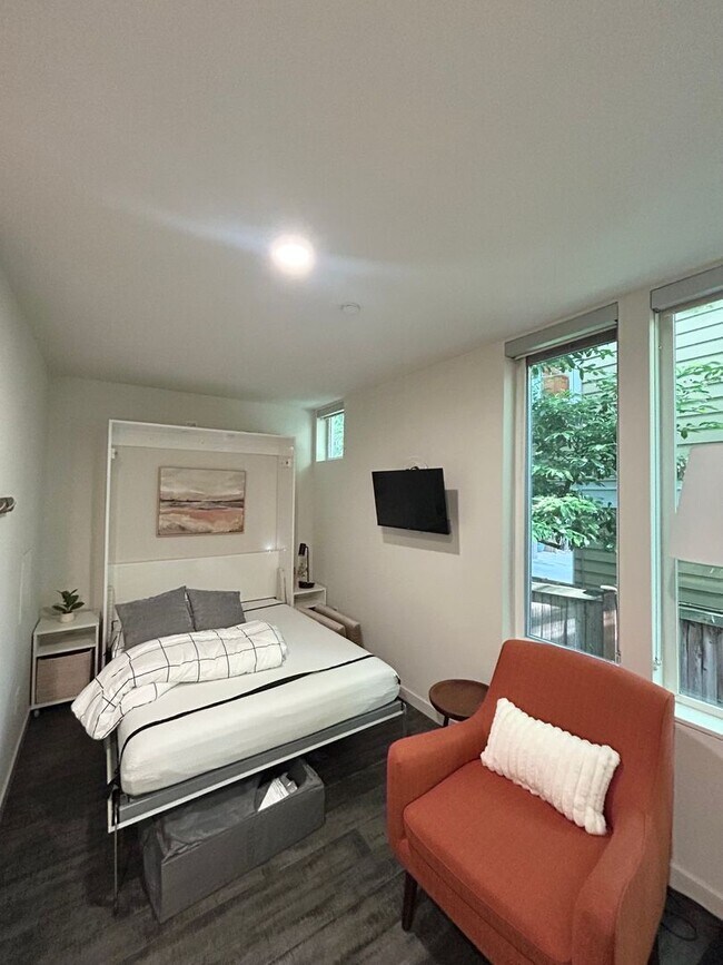 Photo - 741 Harvard Modern studios with w/d in unit!