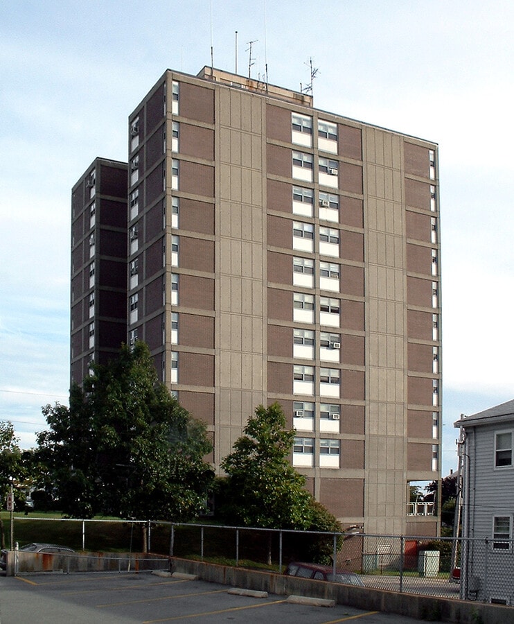 View from the northwest - George H. Cottell Heights