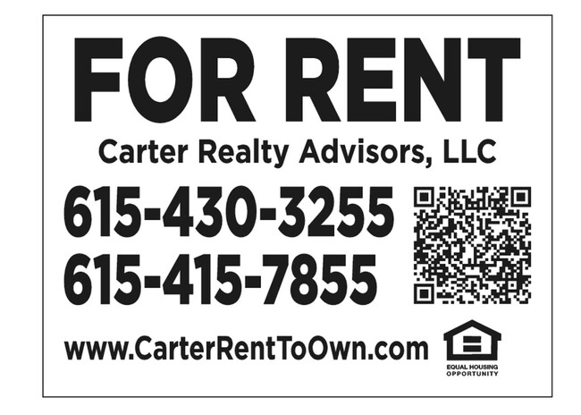 Photo - Nice two bedroom with a garage in Murfreesboro by Carter rent to own