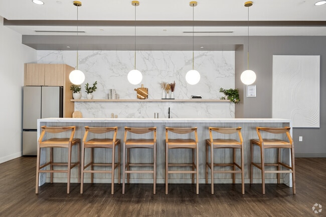 Clubroom Kitchen - 75 Tresser Blvd Apartments