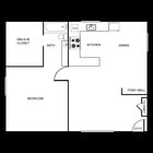 1BR/1BA