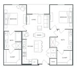 B5: 2bed 2bath