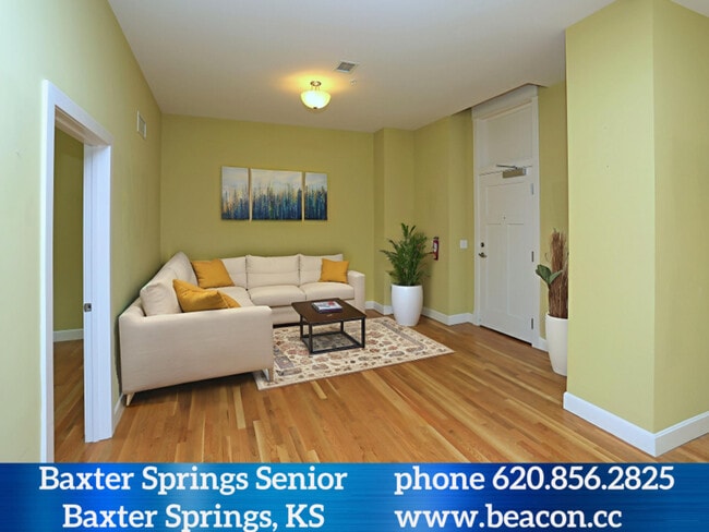Bexter Springs 2 bed Living area