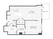 Sonnet - One Bedroom - 1 Beds - 1 Baths - 606 Sq. ft.