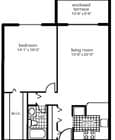 1BR/1BA