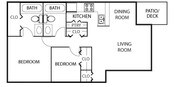 2BR/2BA