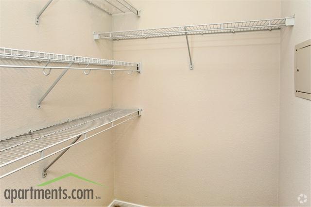 Closet - Vistas of Vance Jackson Apartments