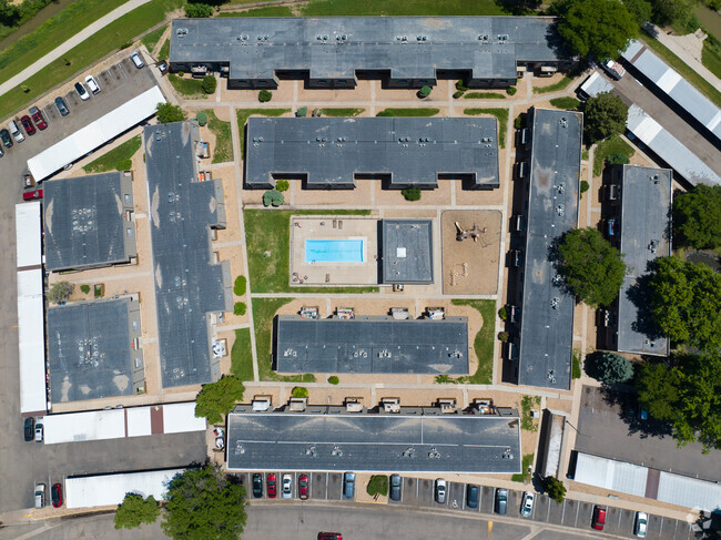 Aerial - Aspen Park Apartments