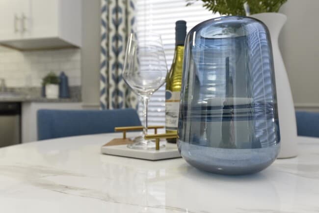 Dining area decor - The Adler Apartment Homes